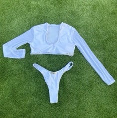 Mesh Thong Set