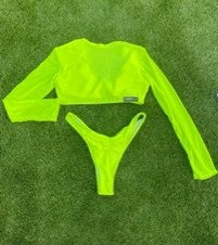 Mesh Thong Set